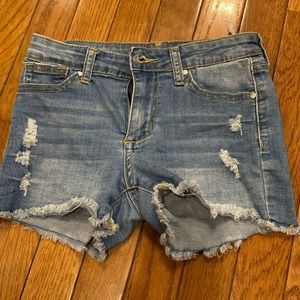 JOE’S ripped jean shorts kids size- S